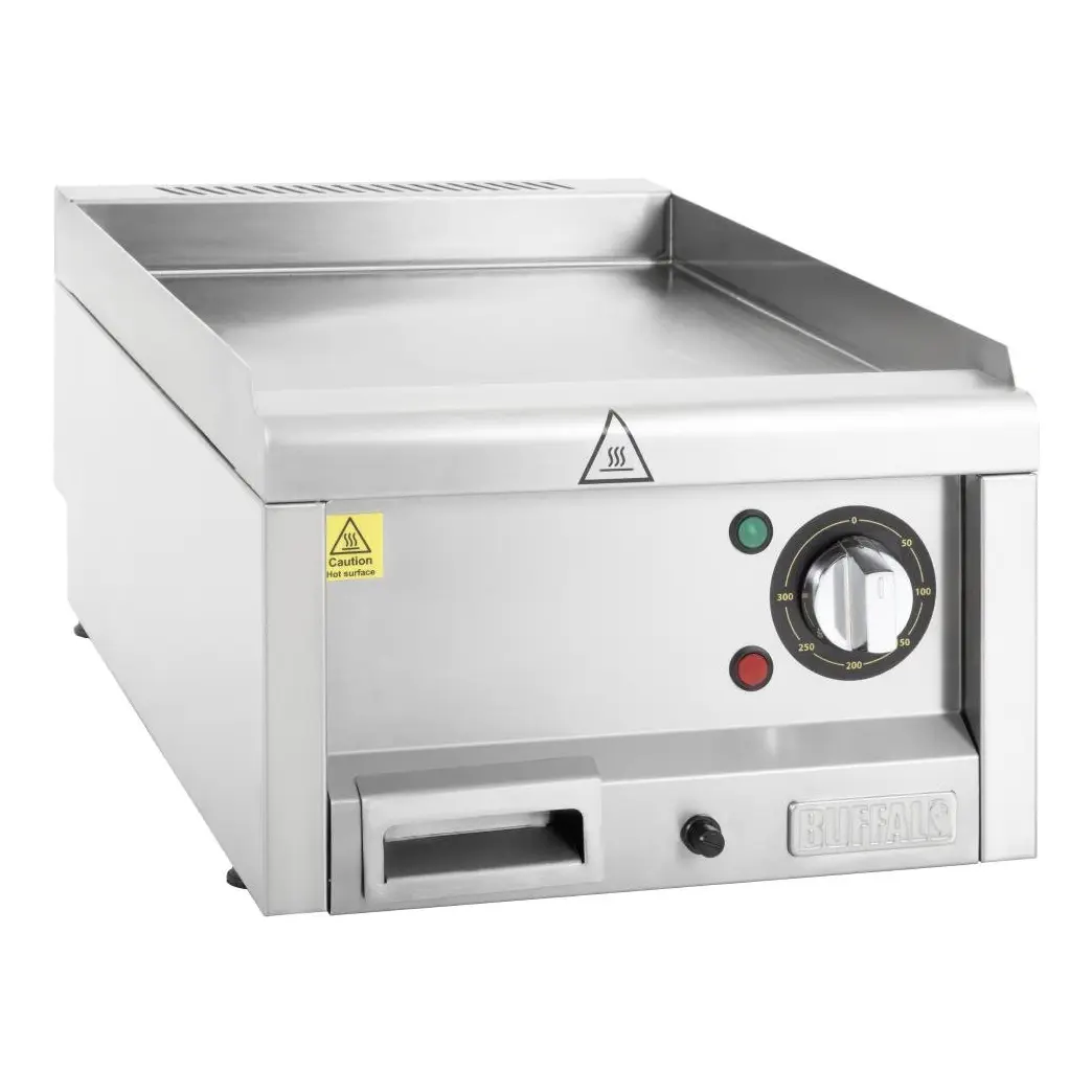 Plancha électrique Buffalo Série 600 largeur 400 mm