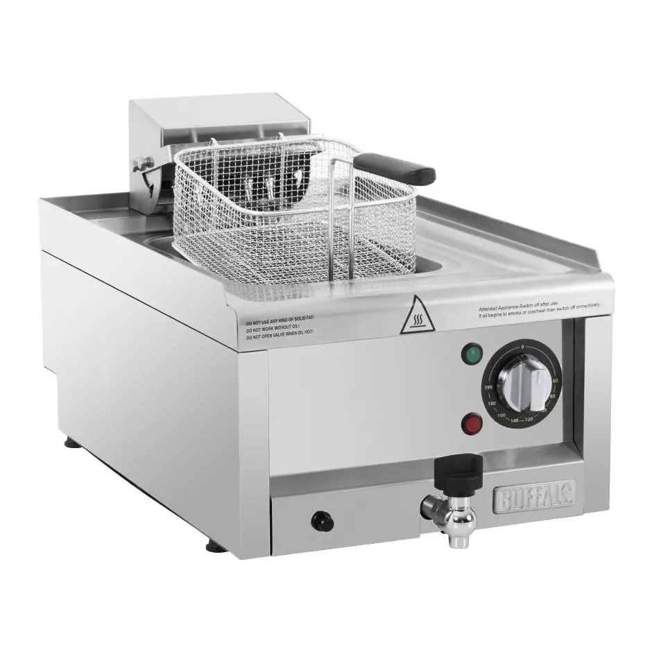 Friteuse électrique simple Buffalo Série 600 8L
