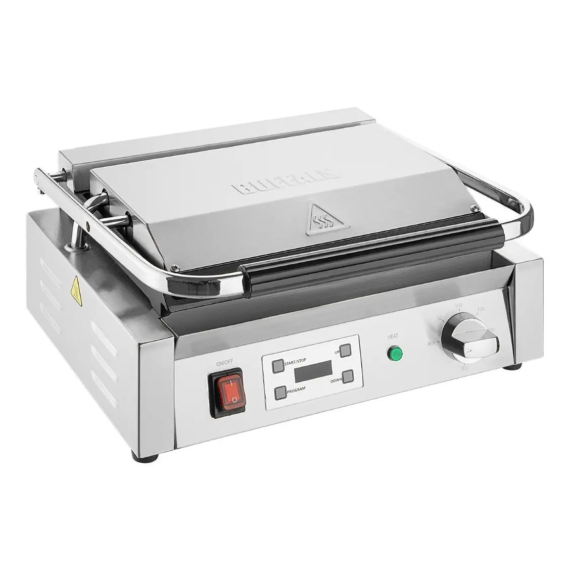 Gril de contact extra large Buffalo plaques lisses