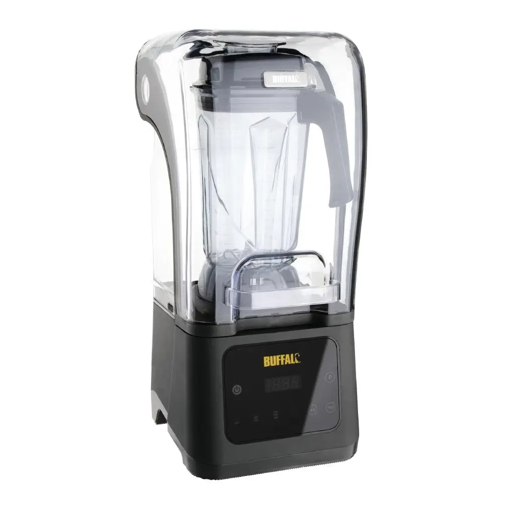 Blender de bar digital Buffalo 2,5L avec capot d'insonorisation