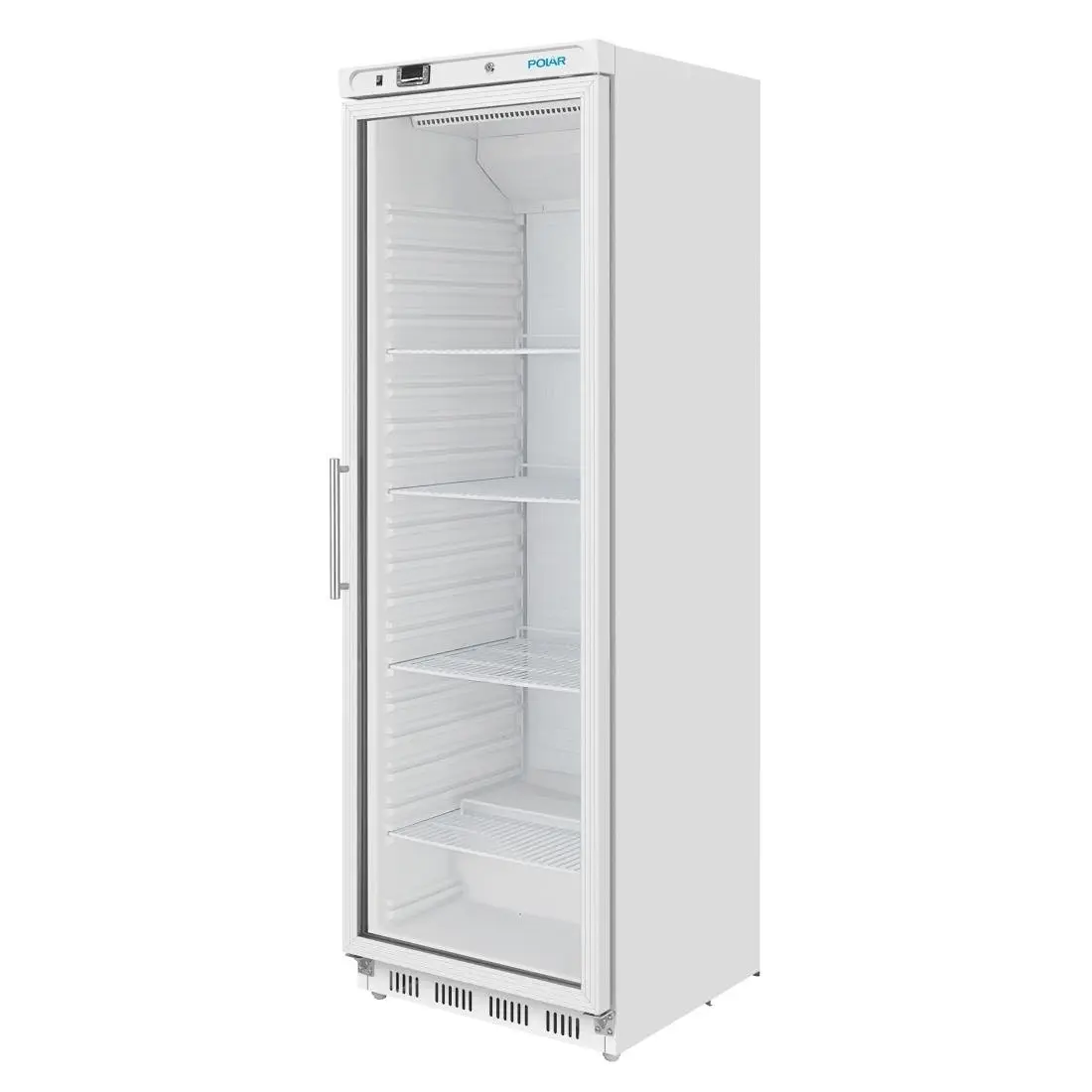 Vitrine réfrigérée positive Polar Série C blanche 400L