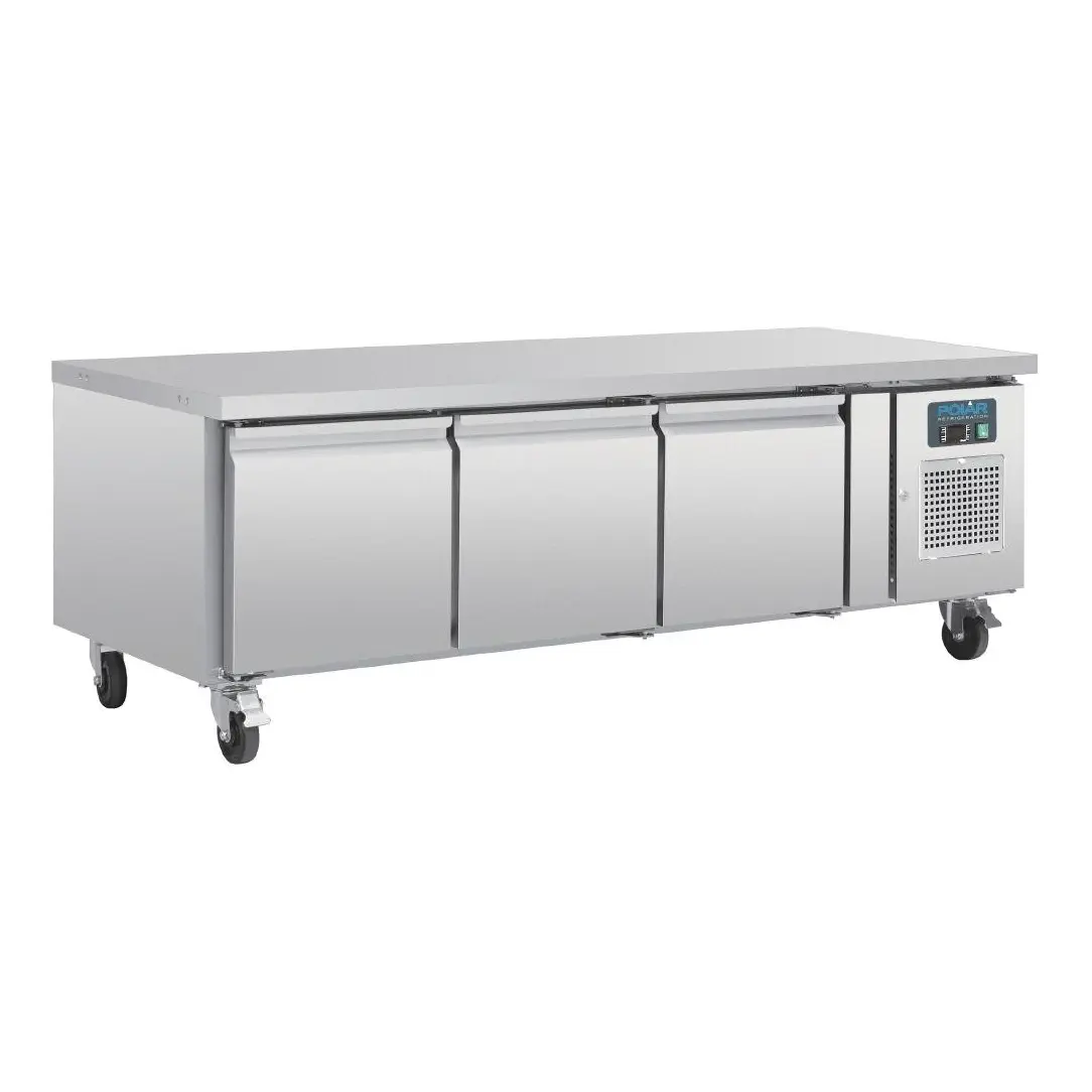 Soubassement réfrigéré positif GN 1/1 Polar Série U 3 portes