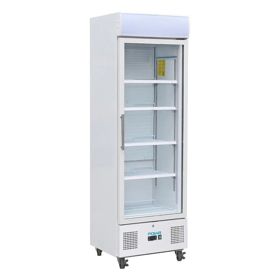 Vitrine réfrigérée positive blanche Polar Série G 336L
