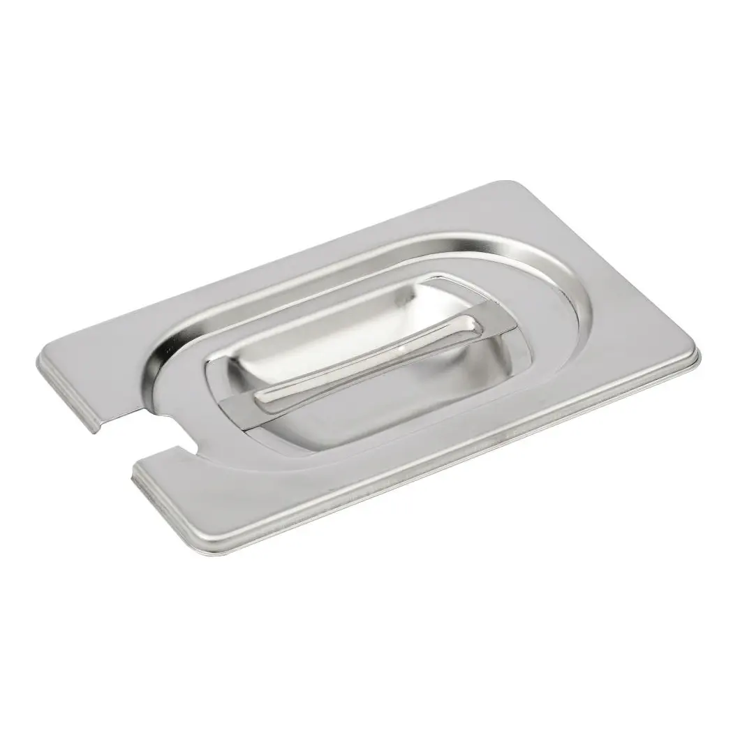 Couvercle inox avec encoche GN 1/9 Gastro M 