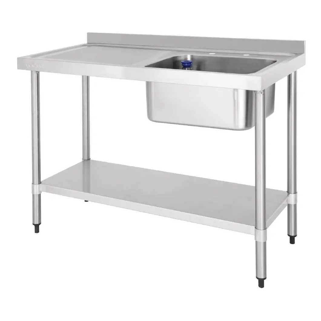 Plonge un bac égouttoir à gauche Vogue 1200mm