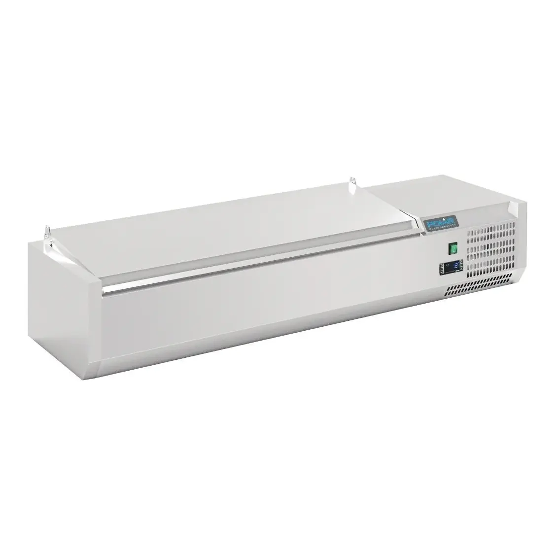 Saladette à poser avec couvercle Polar Série G 5x GN 1/4