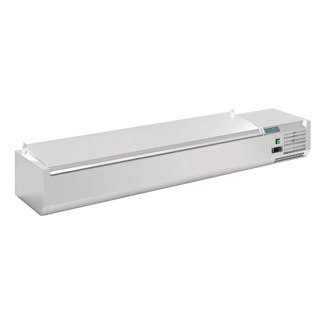 Saladette à poser avec couvercle Polar Série G 8x GN 1/4