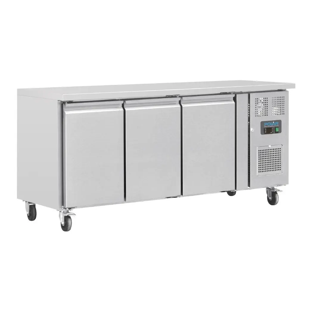 Table réfrigérée positive 3 portes 339L Polar Série U