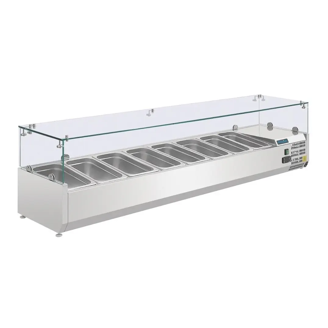 Saladette réfrigérée Polar Série G 8x GN1/4
