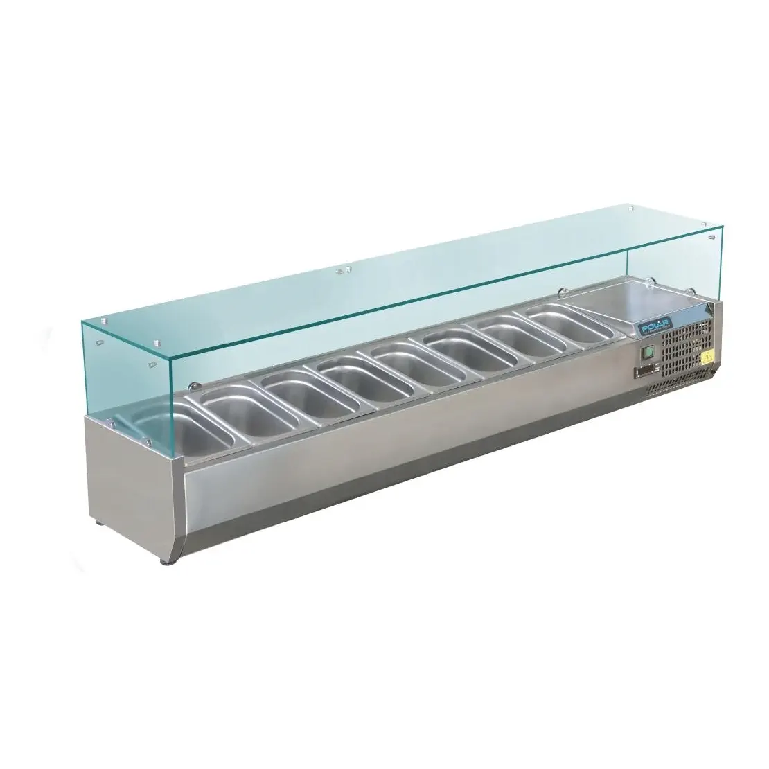 Saladette réfrigérée 8 bacs GN 1/3 Polar Série G
