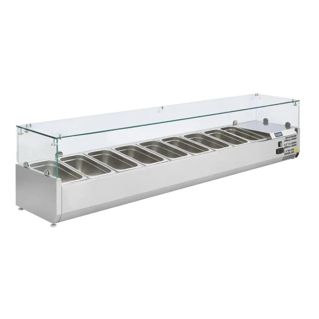 Saladette réfrigérée 9 bacs GN 1/3 Polar Série G