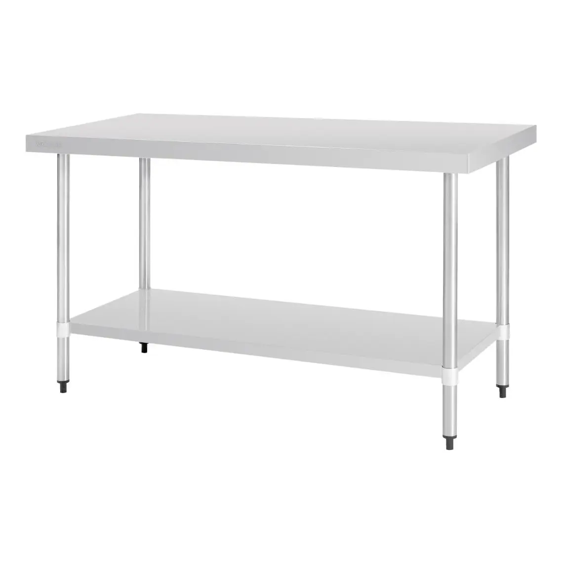 Table en acier inoxydable sans rebord Vogue 1500 x 700mm