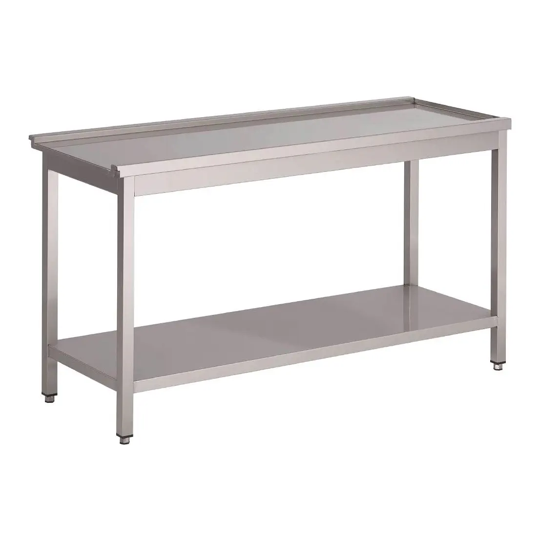 Table de sortie 80cm pour modèle à capot HT50 GL896 Gastro M 80x59x85cm