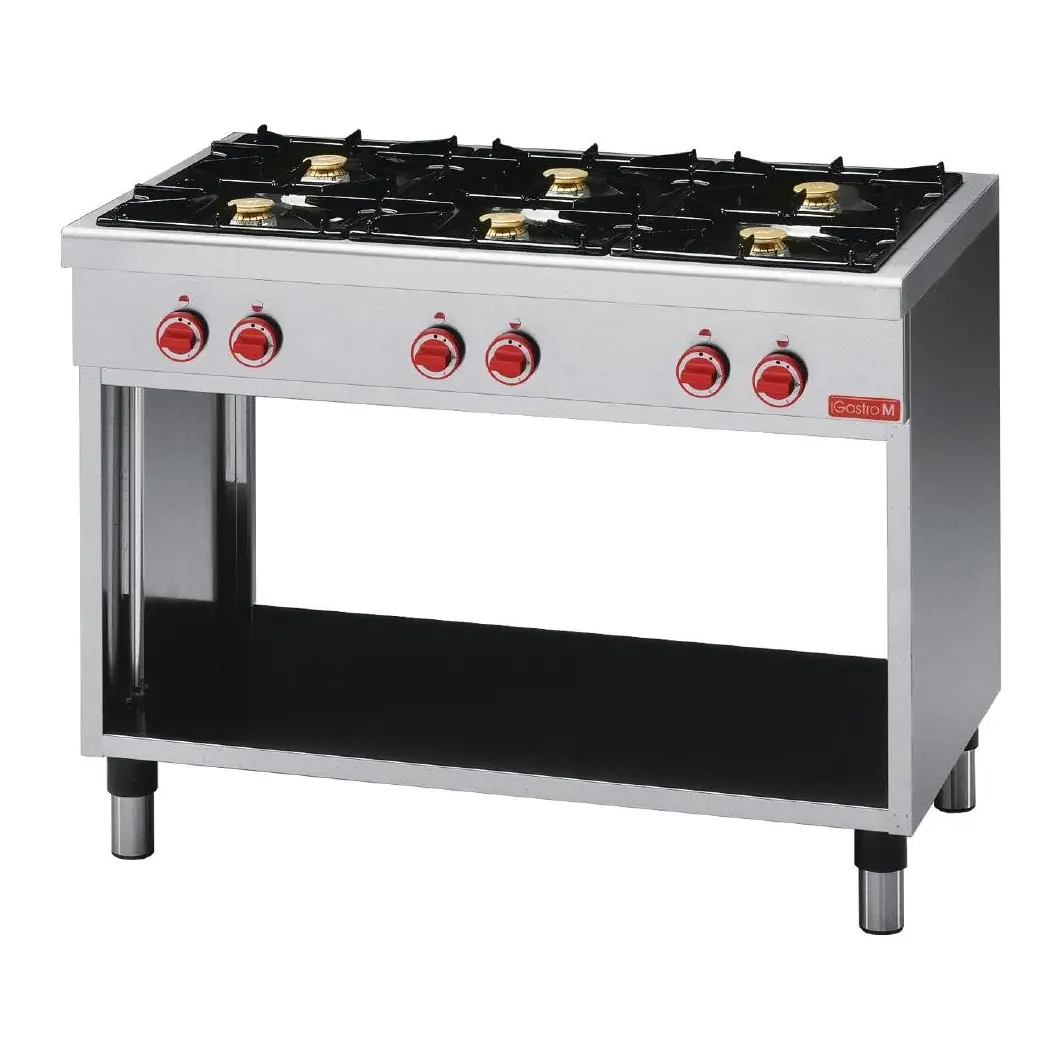 6 feux vifs gaz éco Gastro M CEG 110