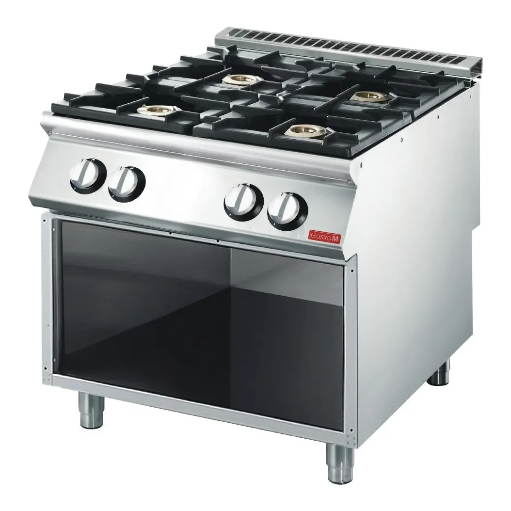 Fourneau gaz 4 feux vifs Gastro M 70/80 PCG