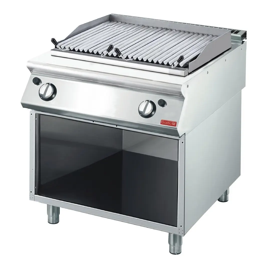 Grillade pierre de lave gaz Gastro M 70/80 GRL