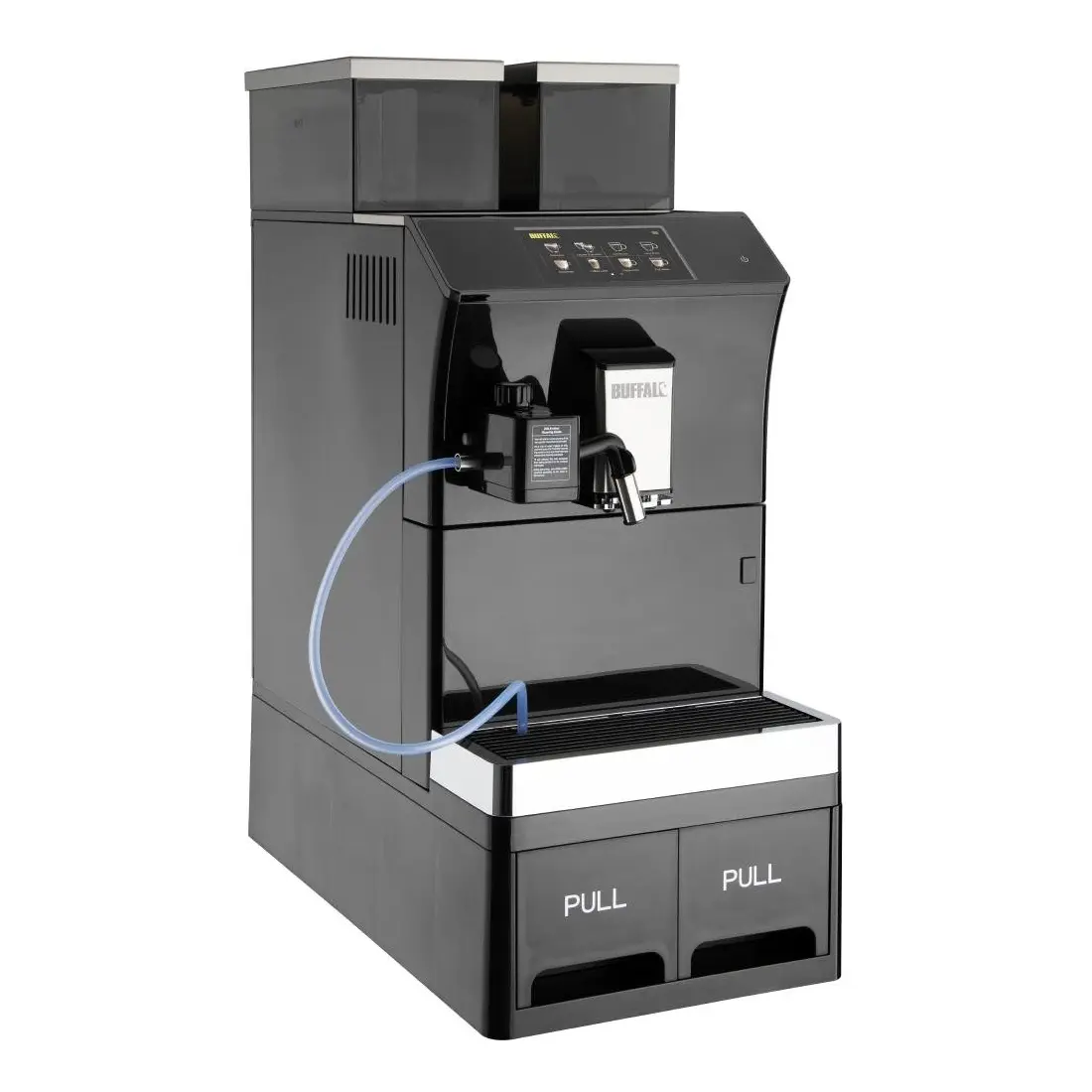 Machine à café du grain à la tasse Buffalo avec petit écran tactile