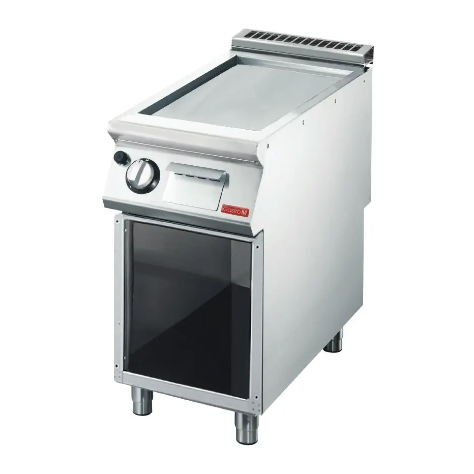 Plancha gaz plaque lisse GM70/40 FTGS Gastro M 700 plus