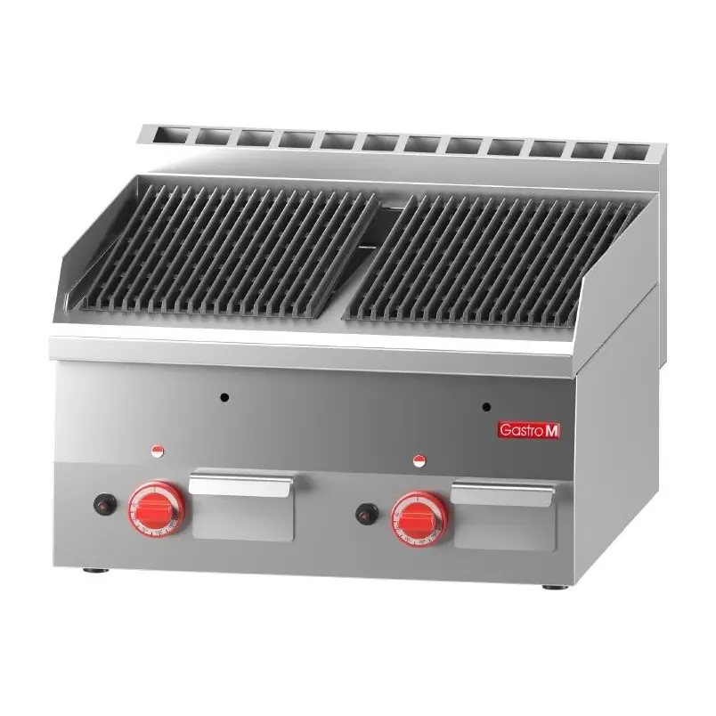 Grillade pierre de lave gaz Gastro M GRL60/60