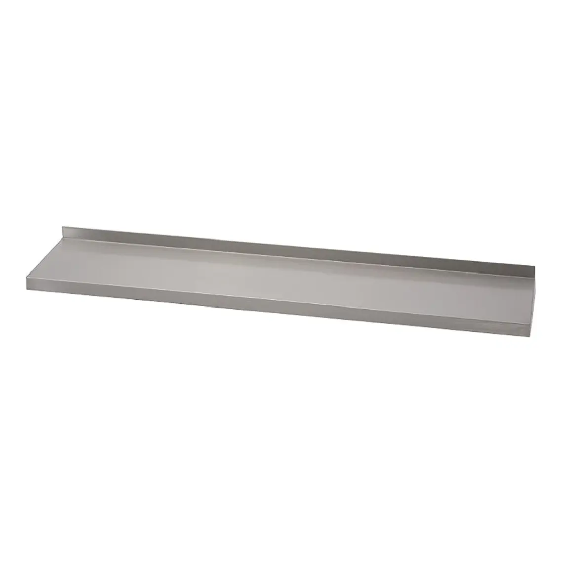 Etagère murale inox sans supports Gastro M 1500 x 400mm