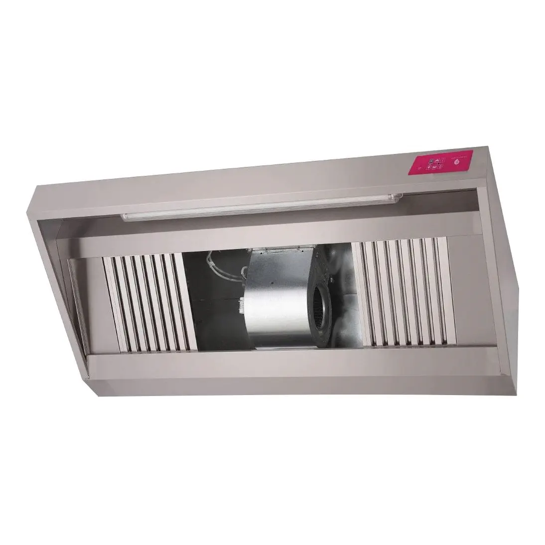 Hotte inox complète Gastro M 3000 x 900 x 450mm
