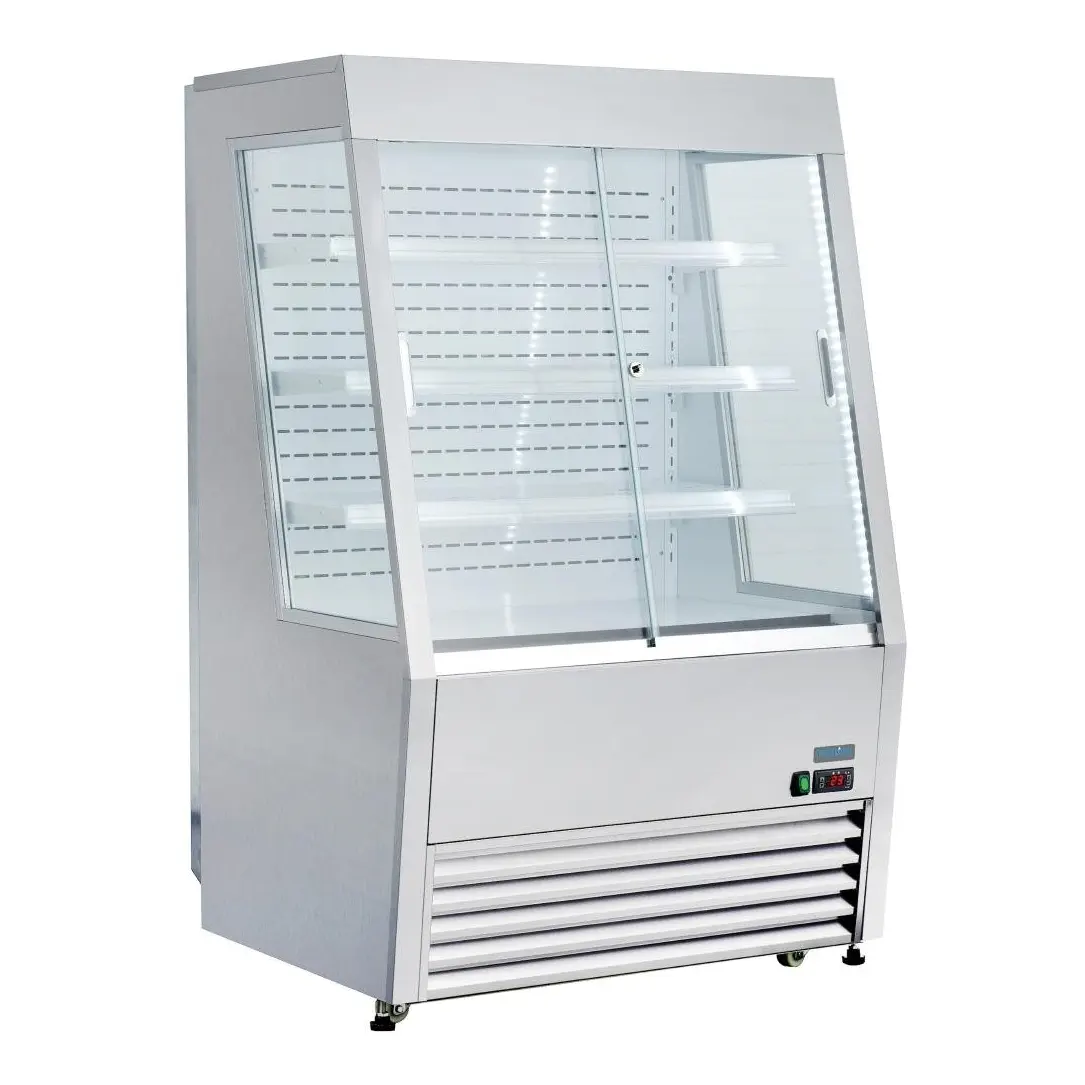 Vitrine réfrigérée libre-service économe en énergie Polar série G 390L