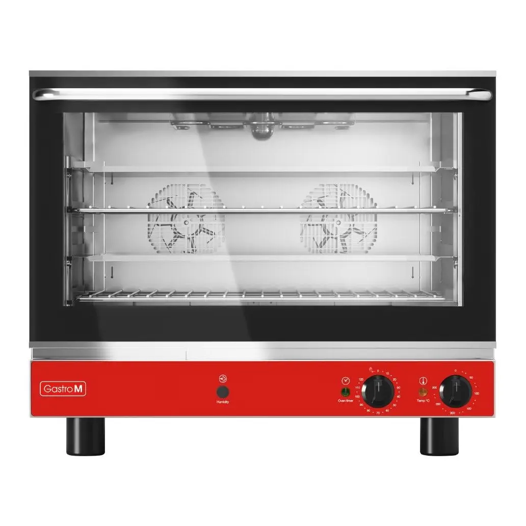 Four pâtissier à convection 4 niveaux avec humidificateur Gastro M 230V