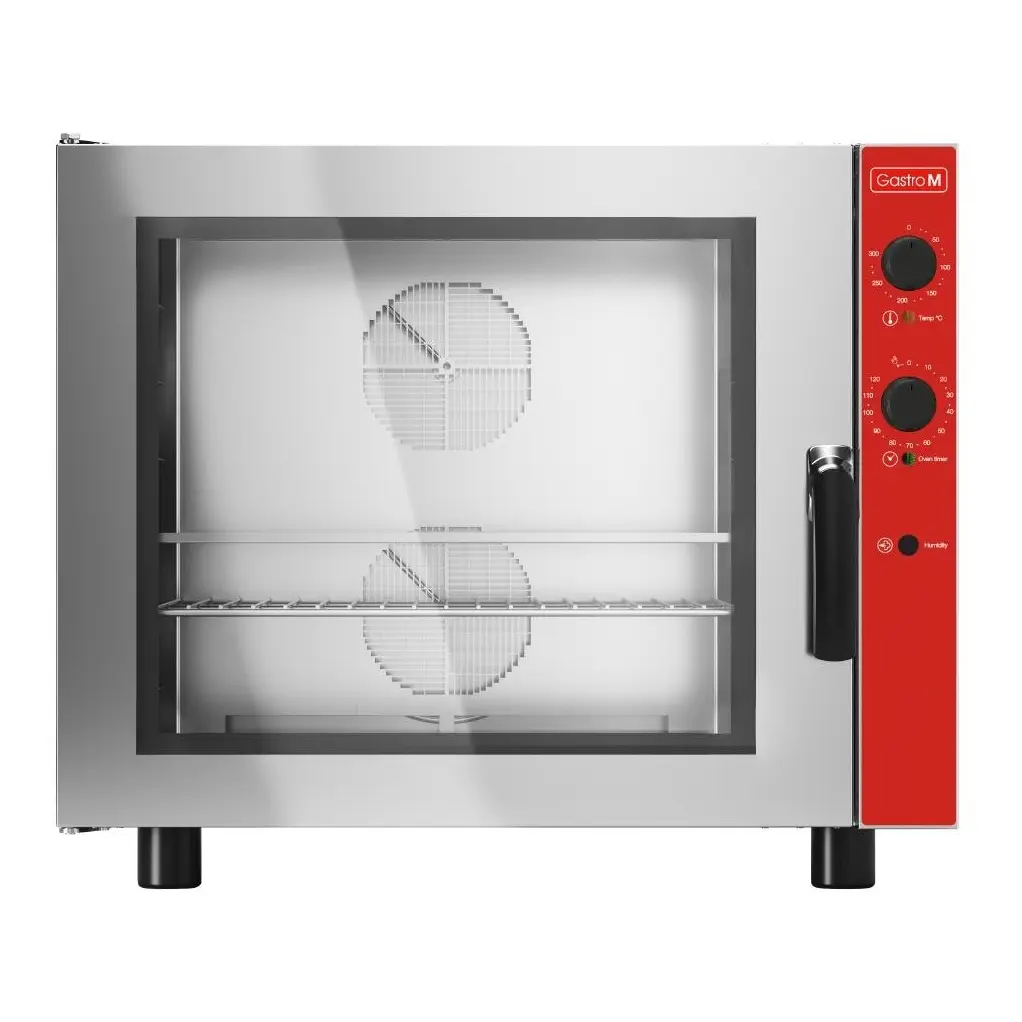 Four électrique à convection 6 niveaux avec humidificateur Gastro M 400V