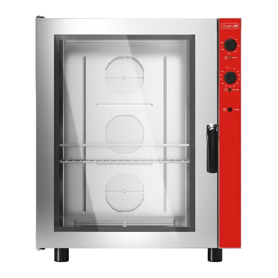 Four électrique à convection 10 niveaux avec humidificateur Gastro M 400V