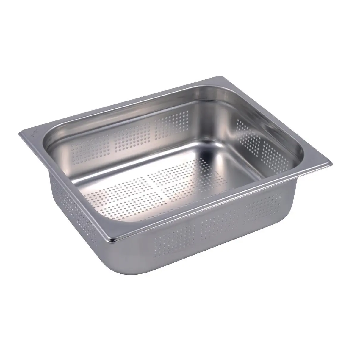 Bac inox perforé GN1/2 Gastro M 100mm