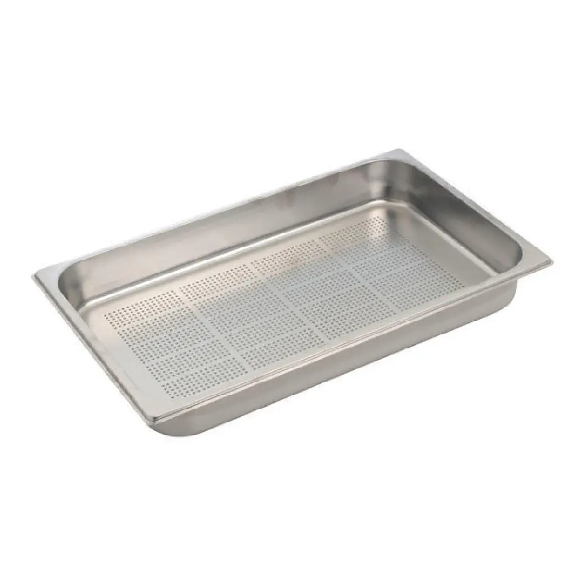 Bac inox perforé GN1/1 Gastro M 55mm