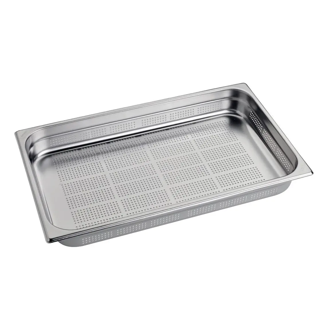 Bac inox perforé GN1/1 Gastro M 65mm