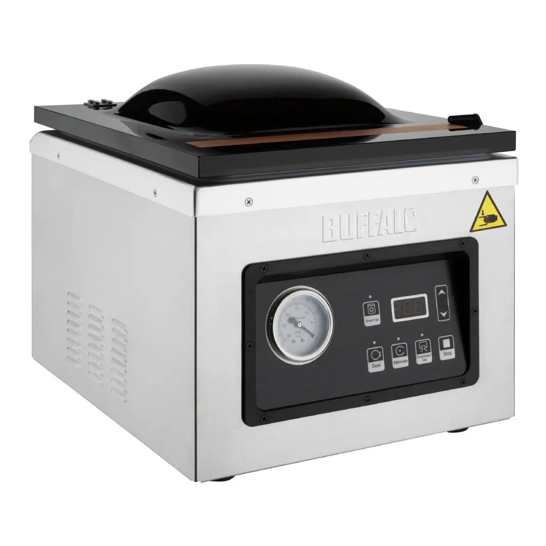 Machine de mise sous vide avec chambre et pompe à huile Buffalo 9L