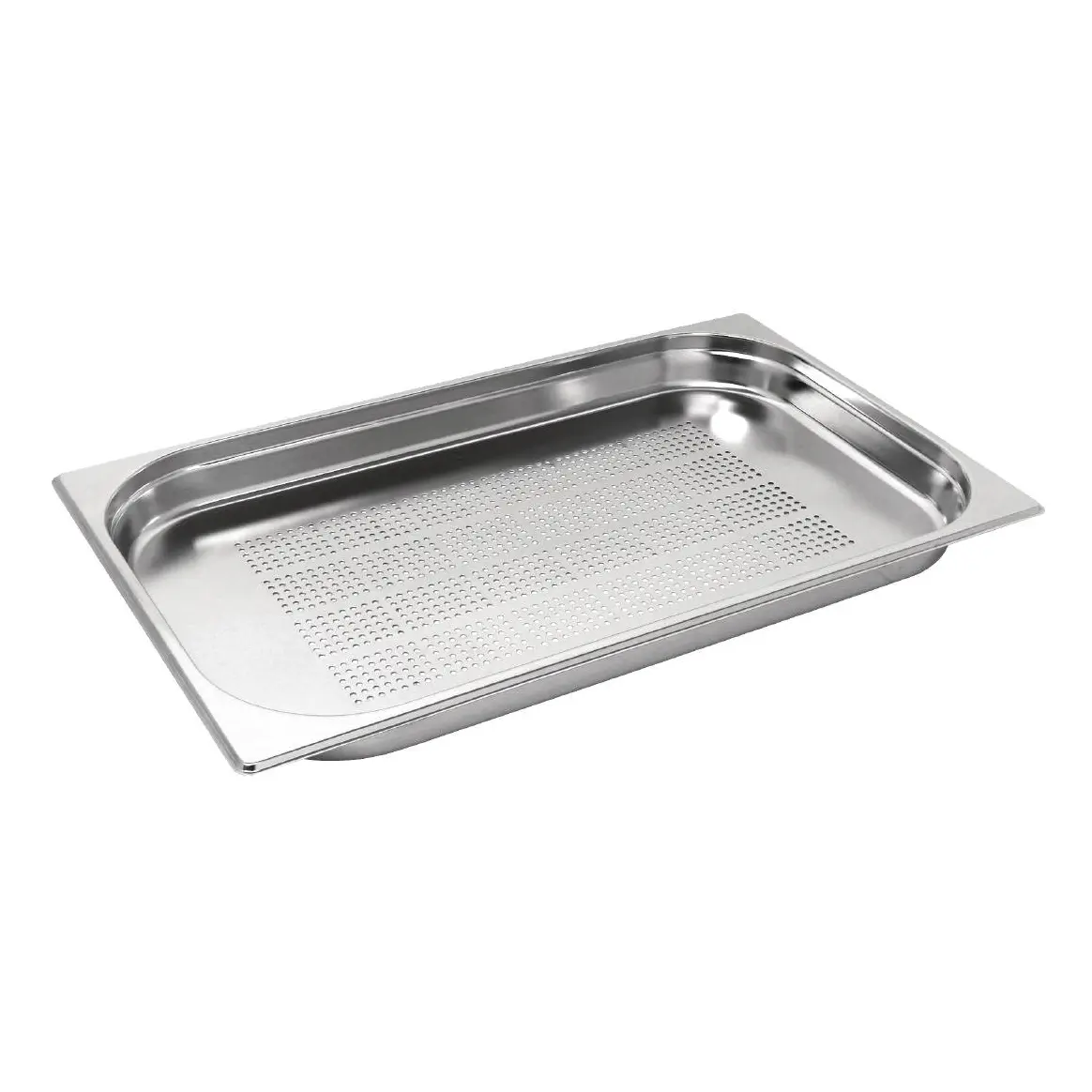 Bac Gastronorme inox perforé GN 1/1 40mm Vogue