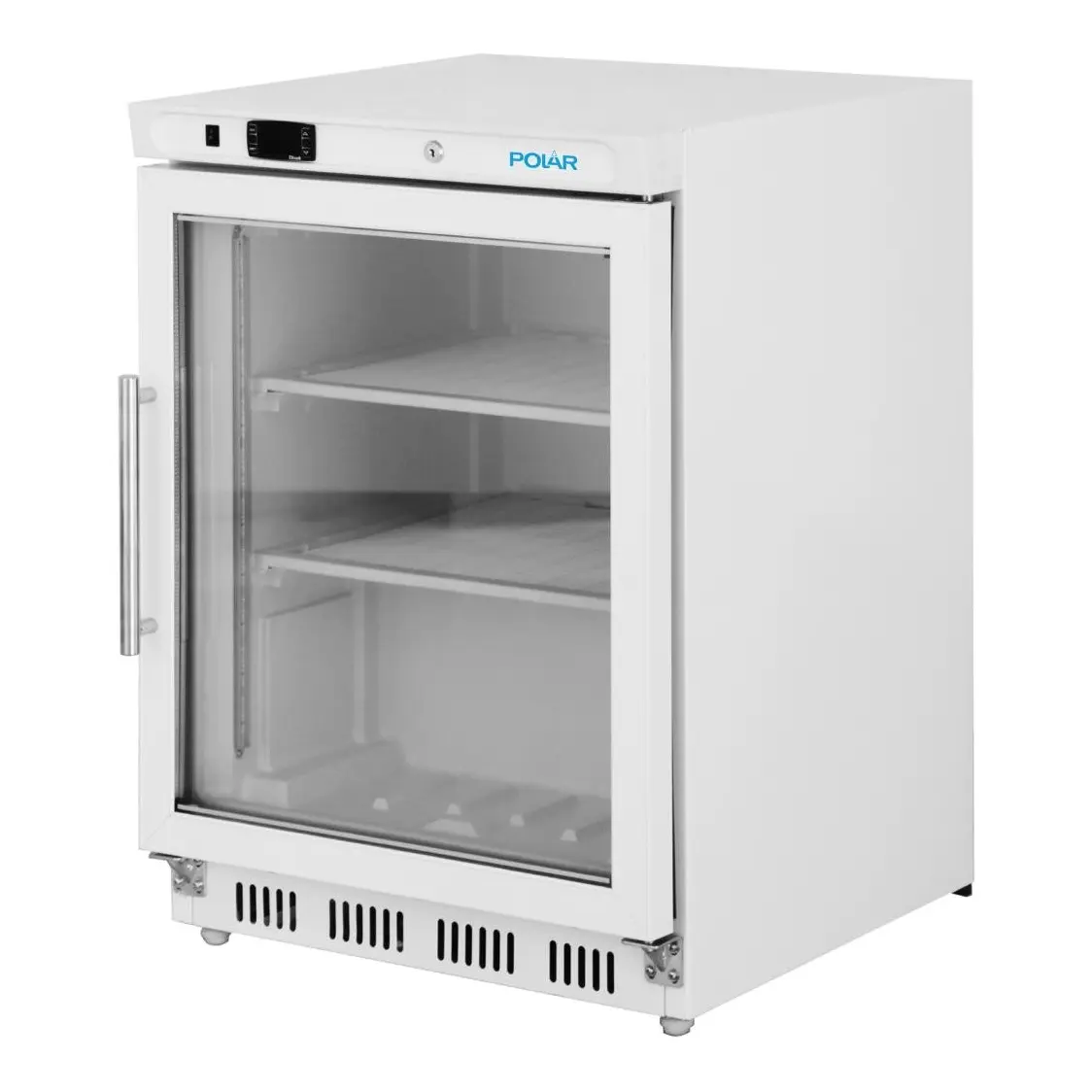 Vitrine réfrigérée négative de comptoir Polar Série C blanche 129L