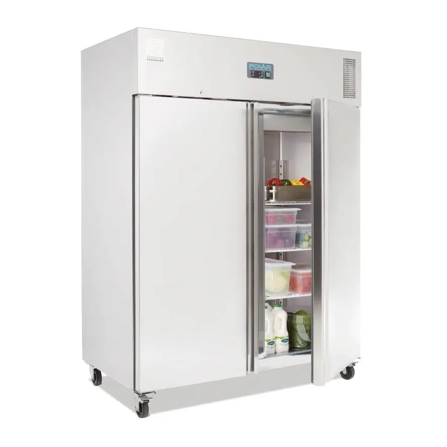 Armoire réfrigérée positive GN 2 portes 1300L Polar Série U