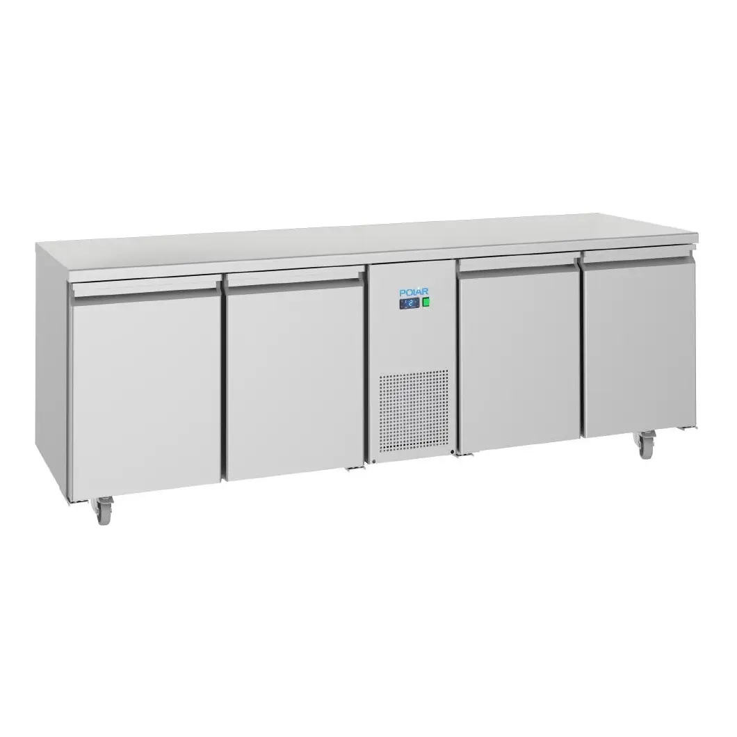 Table réfrigérée négative économe en énergie Polar Série U 4 portes 632L