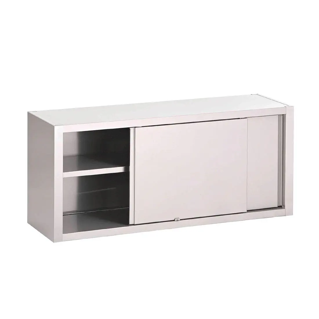 Placard mural inox avec portes coulissantes Gastro M 660 x 1200 x 400mm