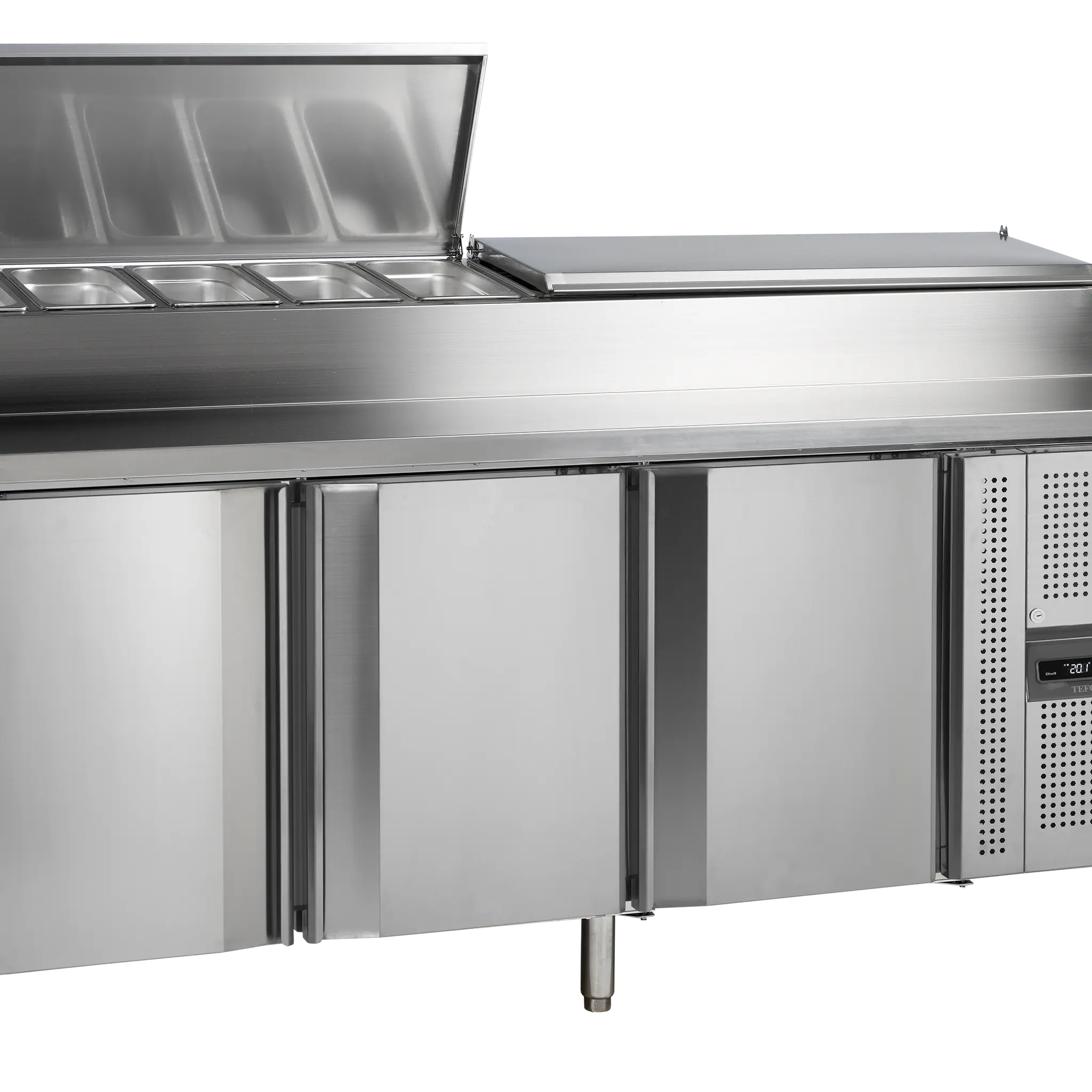 Table à sandwich 600 x 400 3 portes  520 L