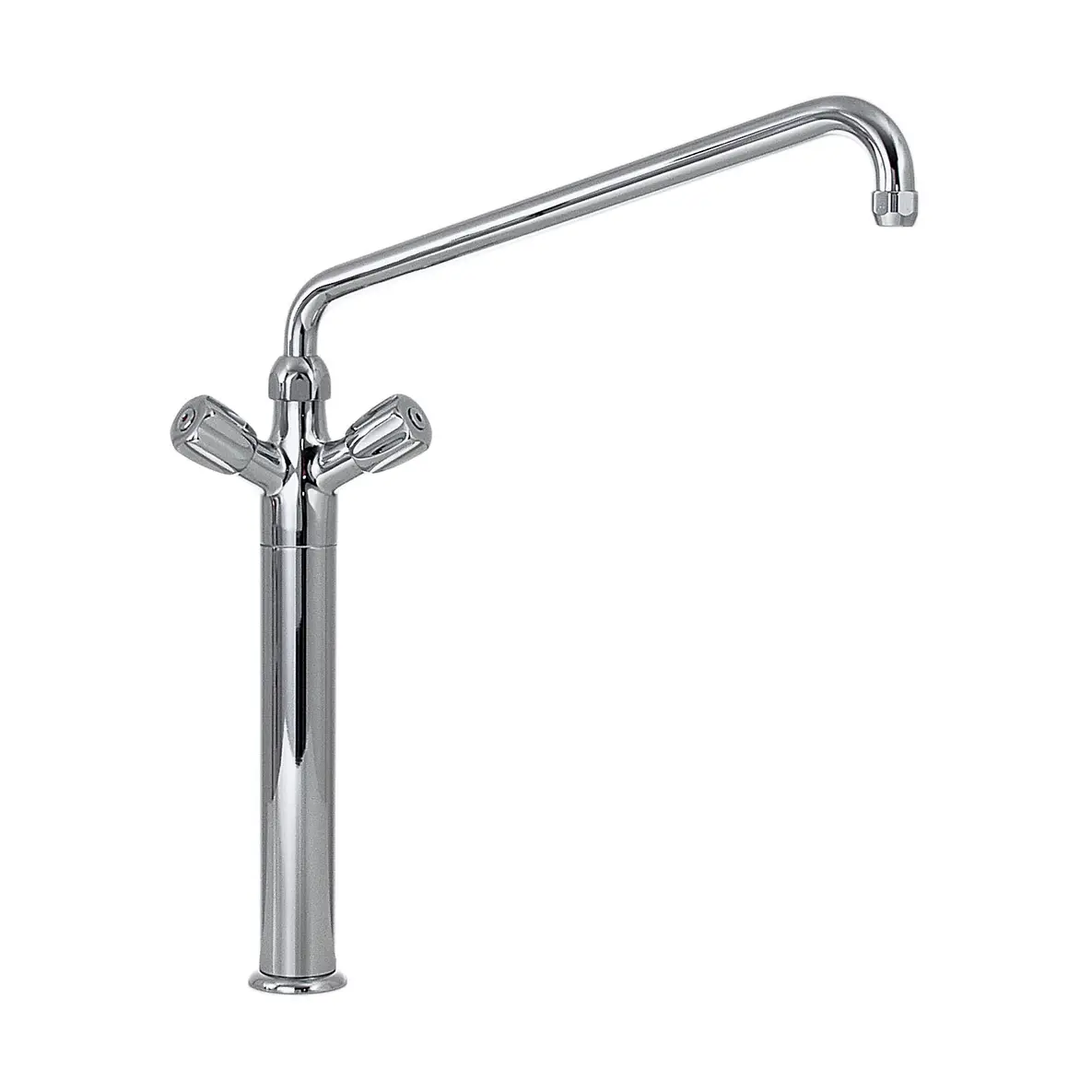 Colonne avec robinet mélangeur, "Gros debit" "Heavy-Duty"  (Sortie MONO)