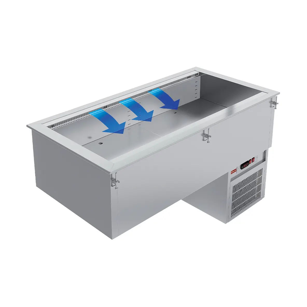 Elément cuve réfrigérée, ventilée, 4x GN 1/1