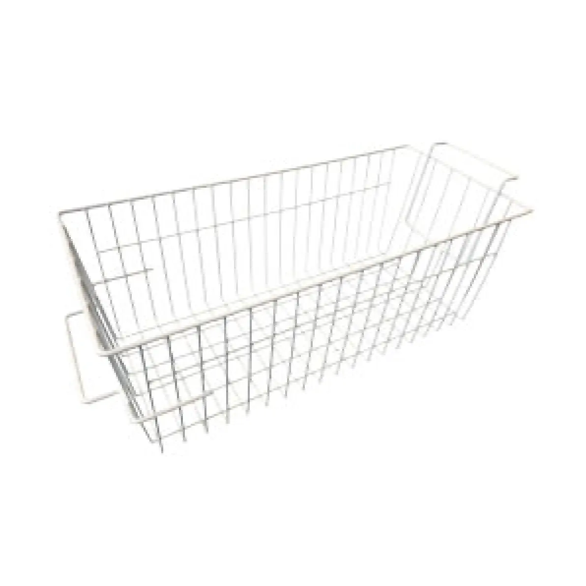 Panier en acier plastifié (766x275xh230 mm) pour conservateur VISUAL