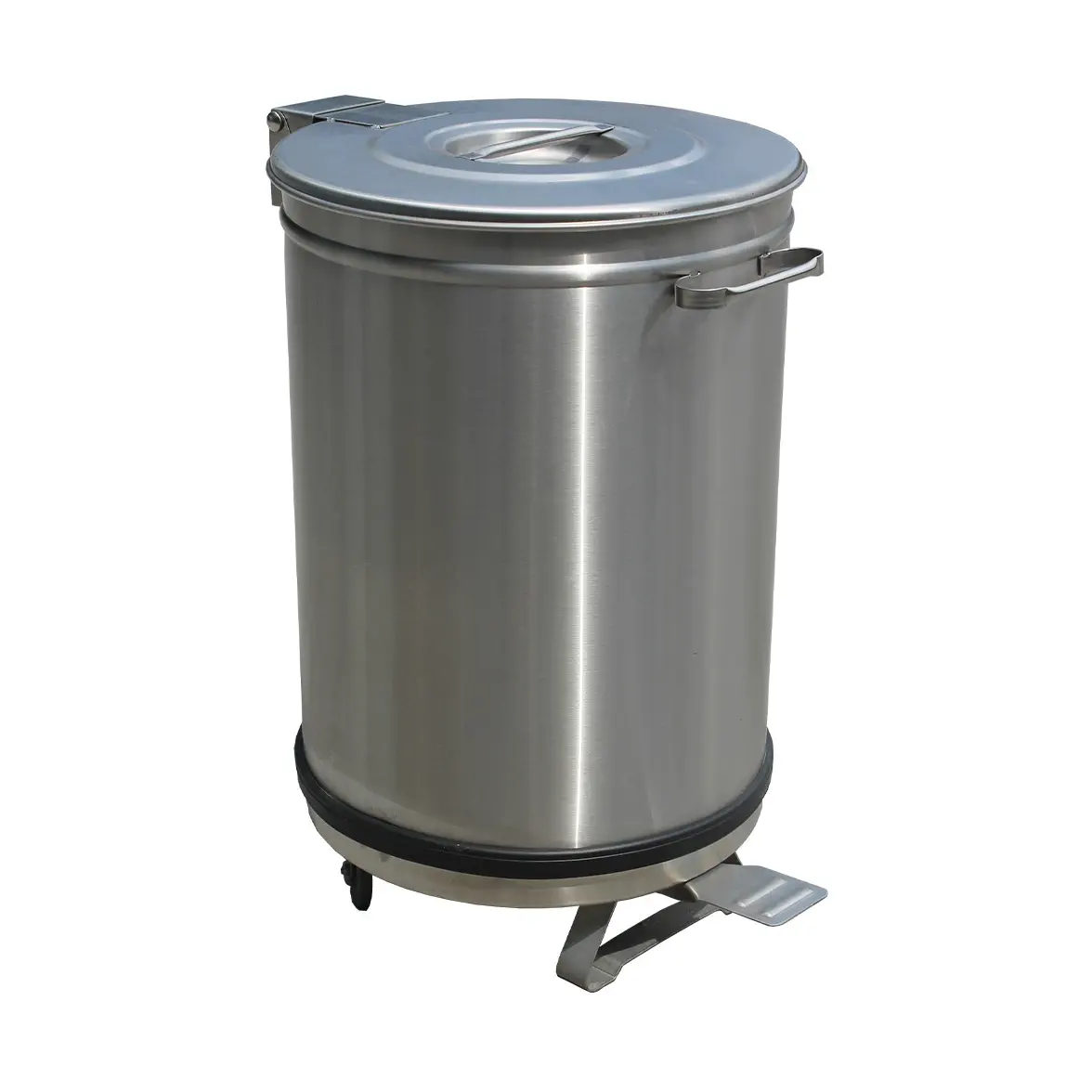 Poubelle avec couvercle à pédale - 95 litres