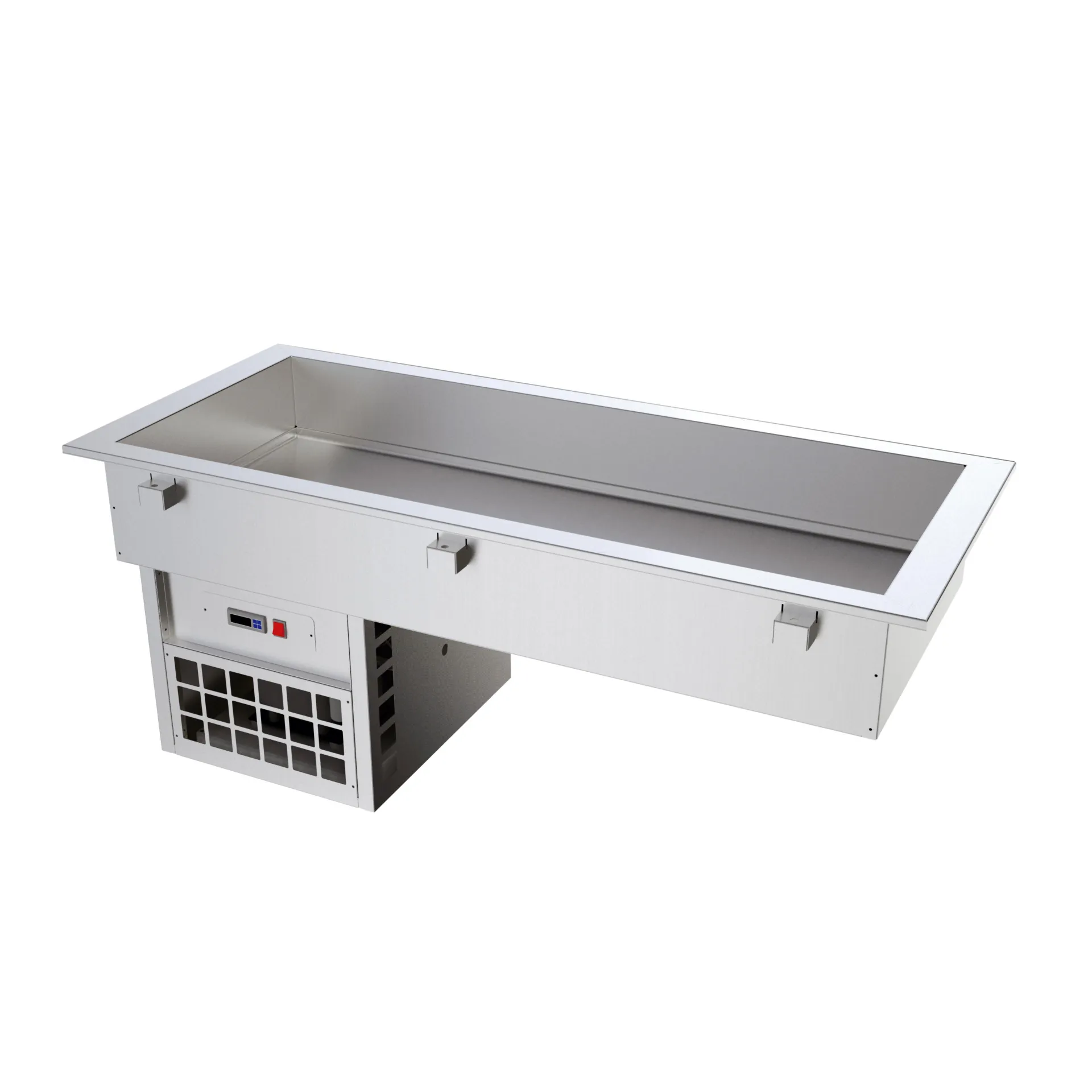 Cuve réfrigérée pour buffet 6 GN prof. 150 mm avec groupe