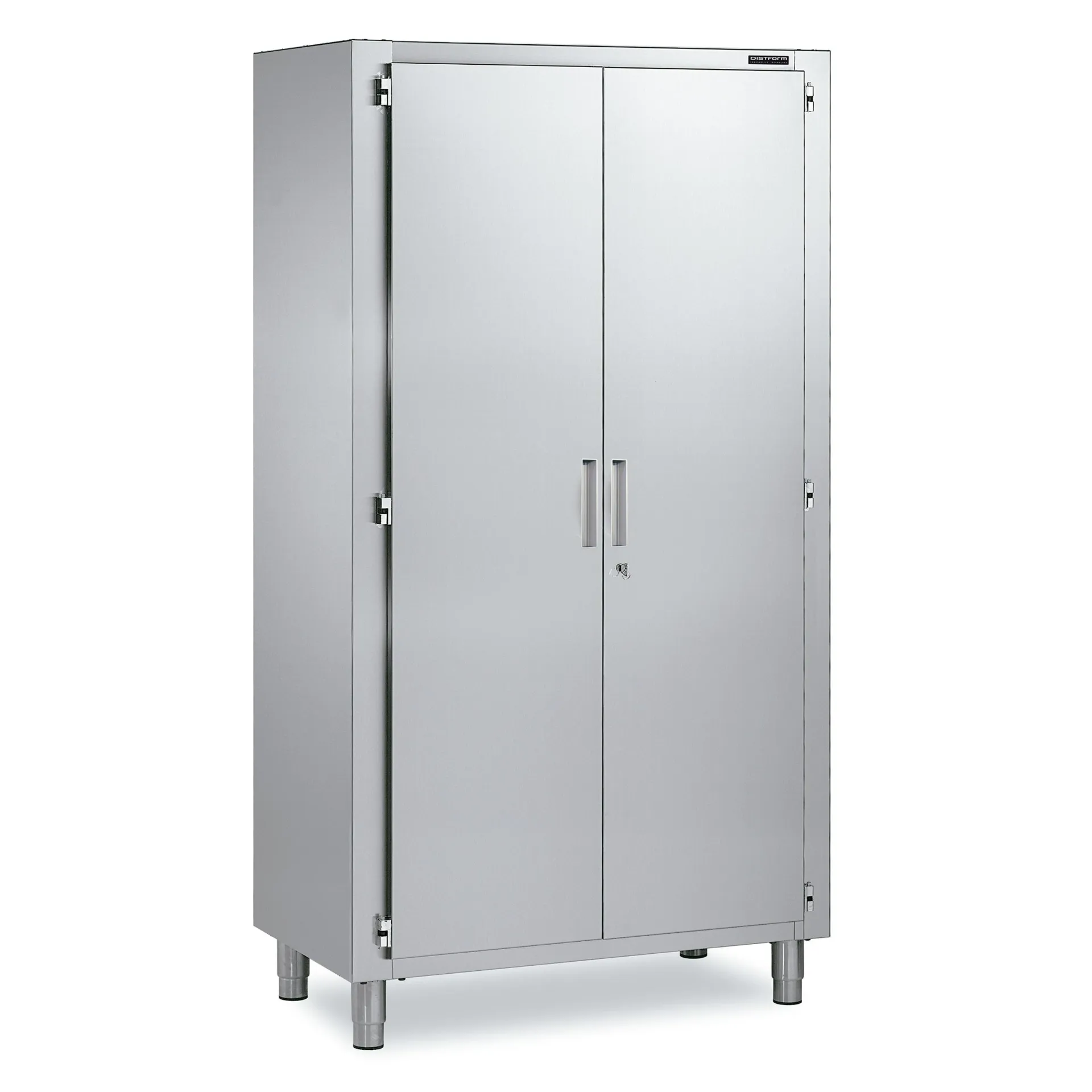 Armoire haute 2 portes battantes 1200x600x1900
