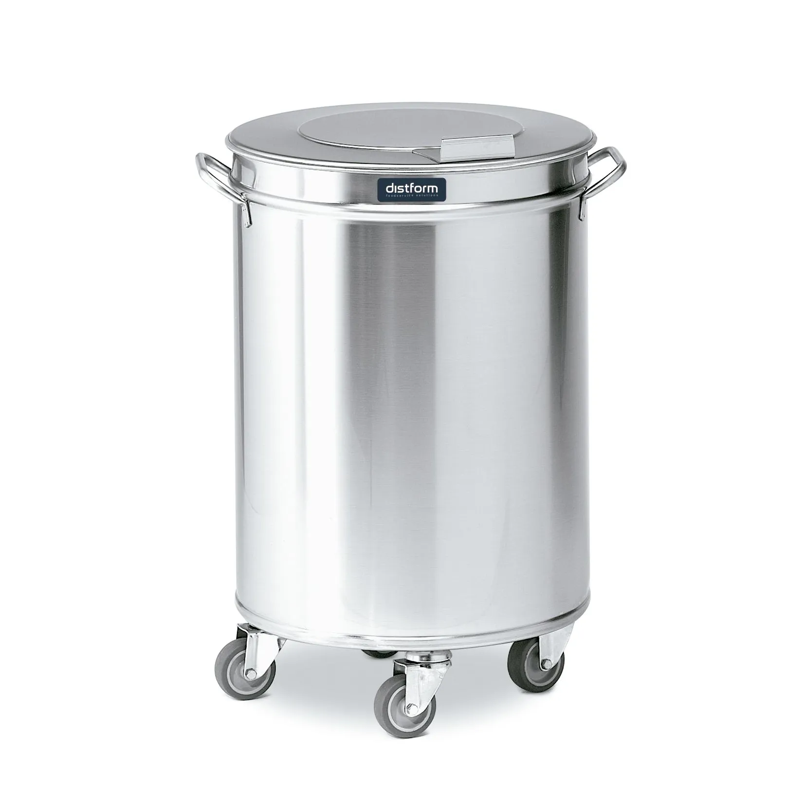 Poubelle à 2 roulettes avec couvercle amovible (capacité 95 L)