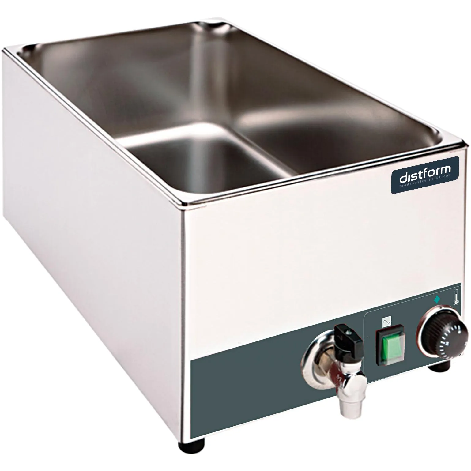 Bain-marie compact de table 580x335x240 1500 W
