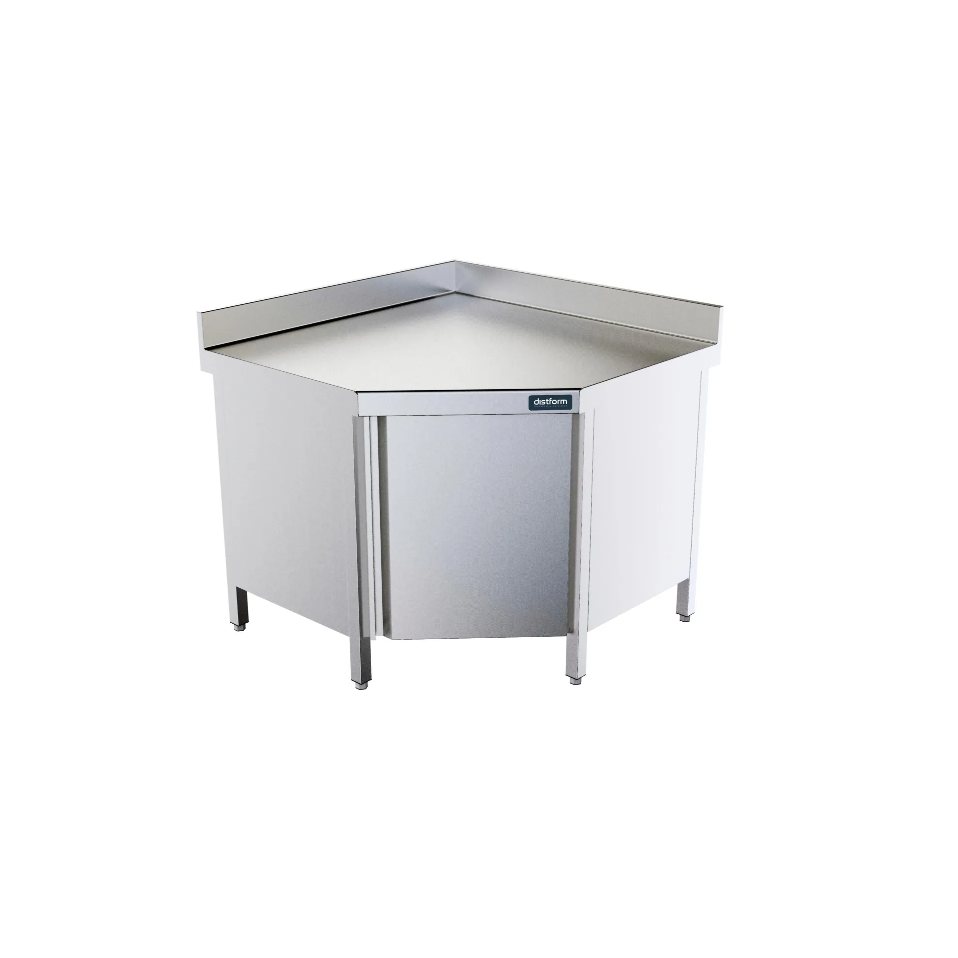 Table d'angle avec porte 1000x1000x700
