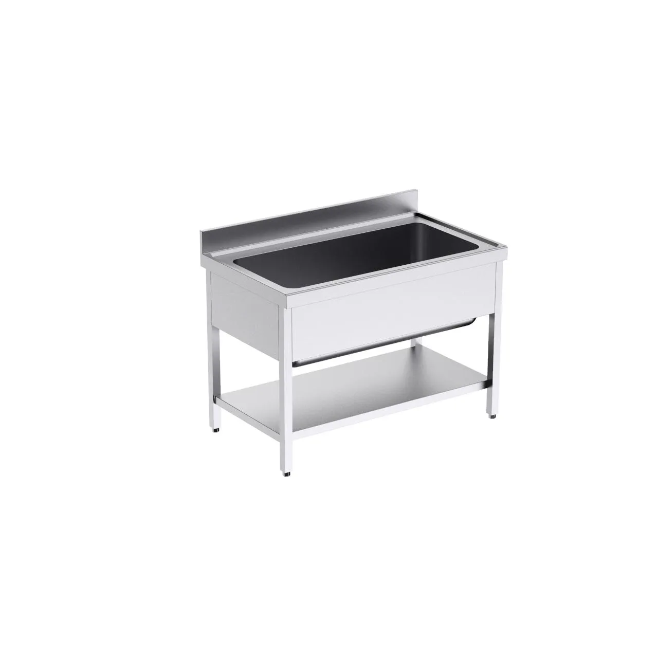 Bâti avec plonge GC 1400x700 et étagère