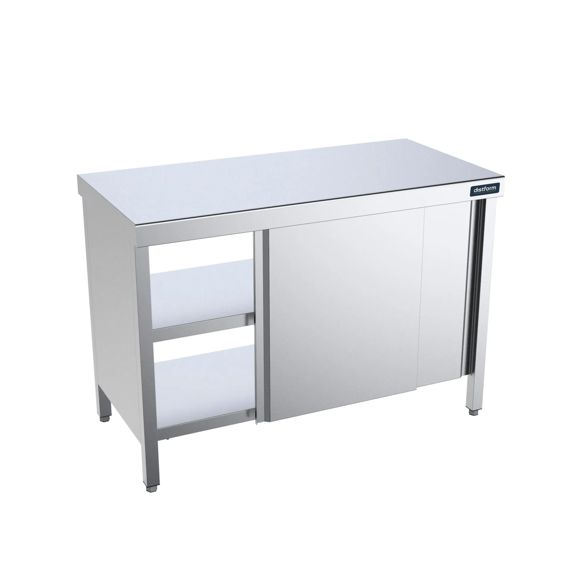 Table centrale traversante 2000x700 avec portes